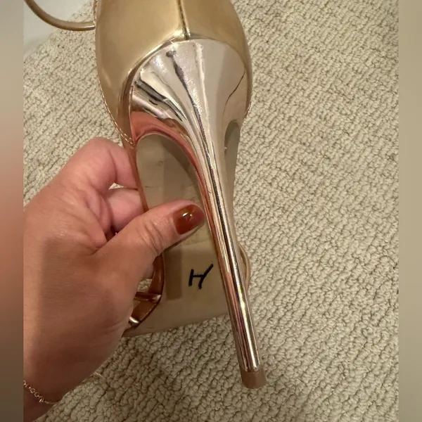 STEVE MADDEN Satire Heels in Rose Gold size 8‎ - Image 5