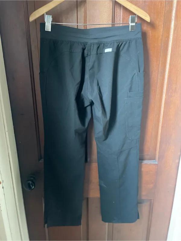 Figs women's small black scrub pants - Image 4