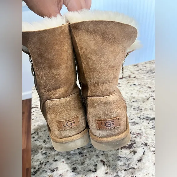 Ugg women’s size 9 chestnut side zippers - Image 5