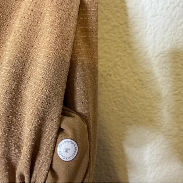 Lululemon Dynamic Days Pant‎ Saddle Brown Tan Womens Size 4 - Image 5