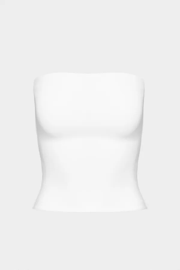 Aritzia Contour White Tube Top - Image 3