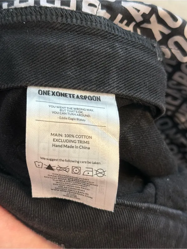 One Teaspoon Black Size Zip Denim Cutoff Shorts - Image 3