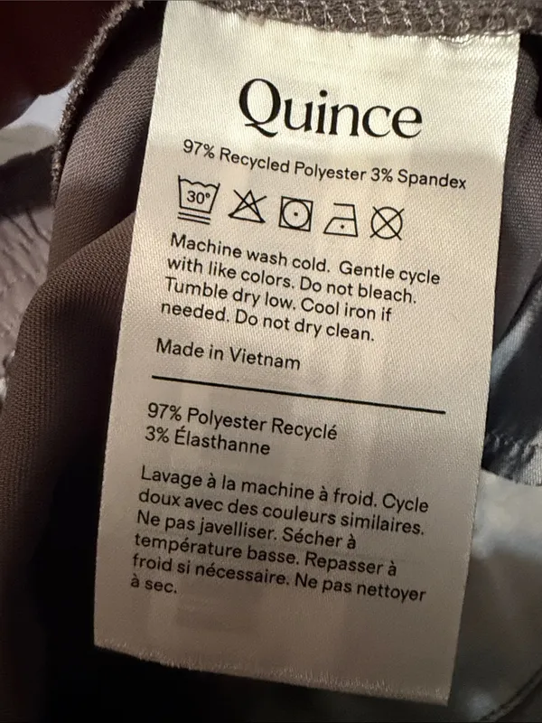 Quince Women Stretch‎ Crepe Classic Trouser Pants Overcast Grey Size 4 - Image 3
