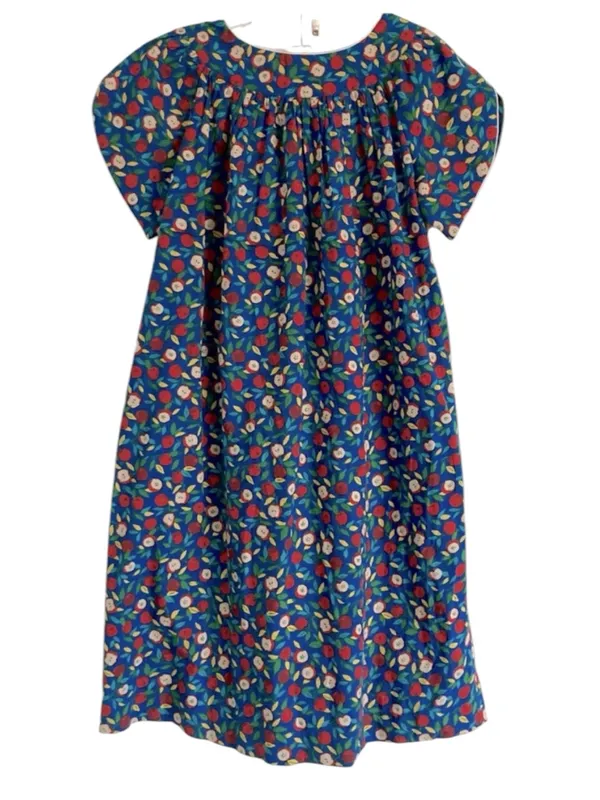 Printfresh Anthro Cottage-core delicious Retro Dreams Nightgown Dress Apples XS - Image 6