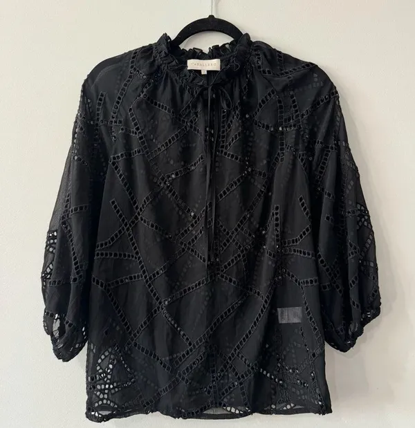 Anthropologie Caballero Lace Blouse Size S NWOT - Image 5