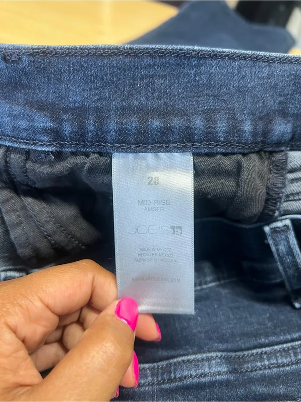 Joe’s Jeans Amser Mid-Rise Bootcut Jeans Dark Wash Size 28 - Image 9