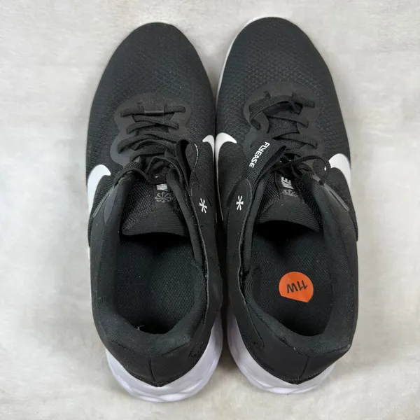 Nike Revolution 6 FlyEase Black White Womens Running Shoes DC8992-003 Size 11 - Image 6