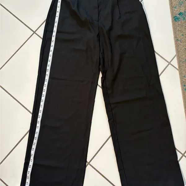 Windsor Black Wide Leg Women's Pants - Image 5