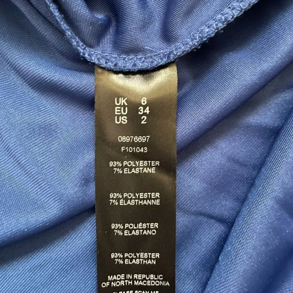 ASOS ‎ Royal blue maxi dress sz 2 - Image 8