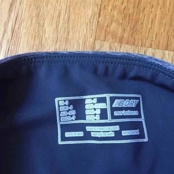 New Balance Gray Leggings - Image 3