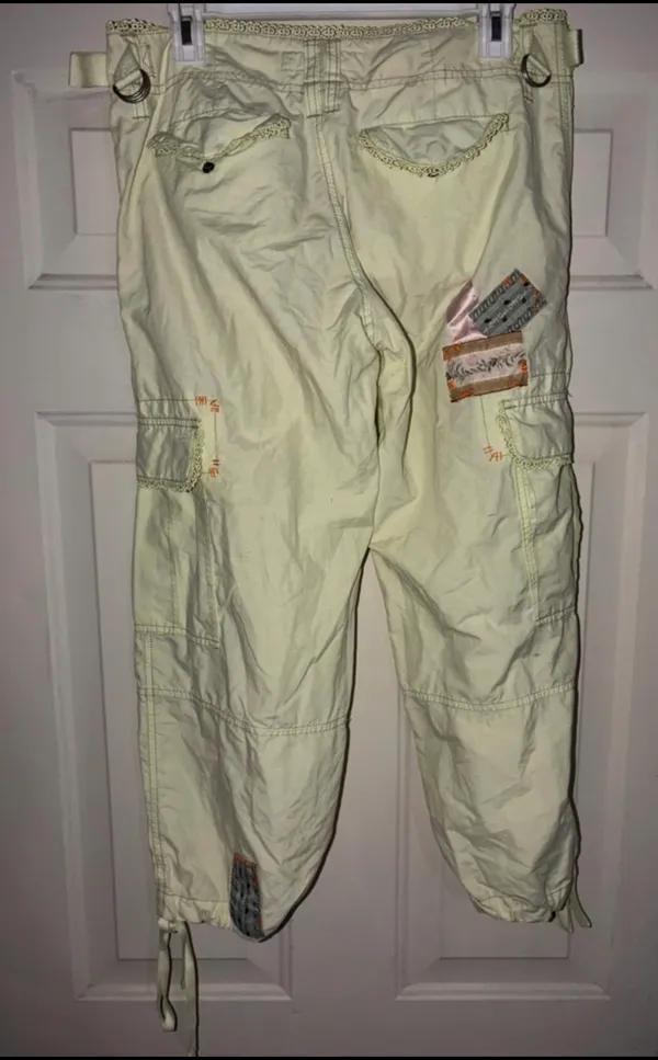 Vintagew LAVORO Cargo Crop Pants Y2K size 3 S /M ……15 waist - Image 2