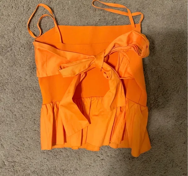 Orange ZARA Top - Image 3