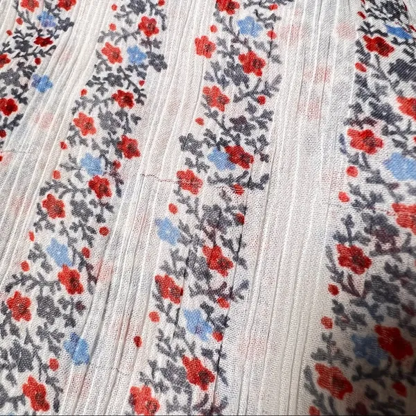 Aerie Floral Stripe Cap Sleeve Top - Image 13
