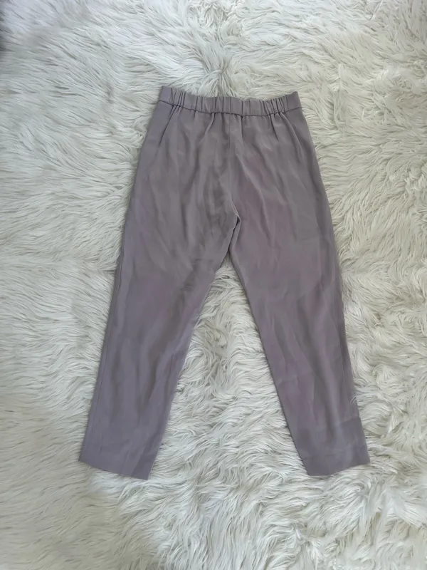 Babaton by Aritzia Conan Tailored High-Waist Ankle Pants in Taupe - Image 8