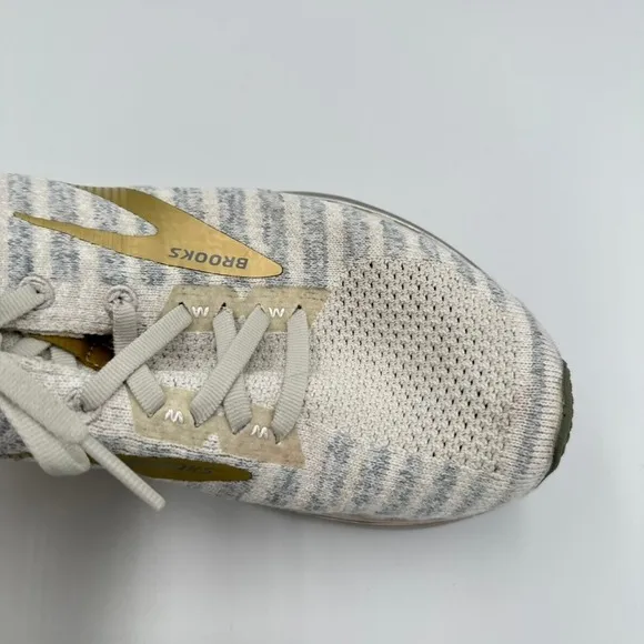 Brooks Womens Bedlam 2 Gray Gold Running Shoes‎ Sneakers Size 8 Running Walking - Image 4