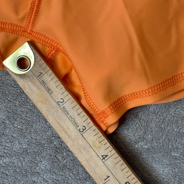 Boston Proper Terry Cloth Skort‎ Size M Orange Y2K Retro Tennis Sporty McBling - Image 6