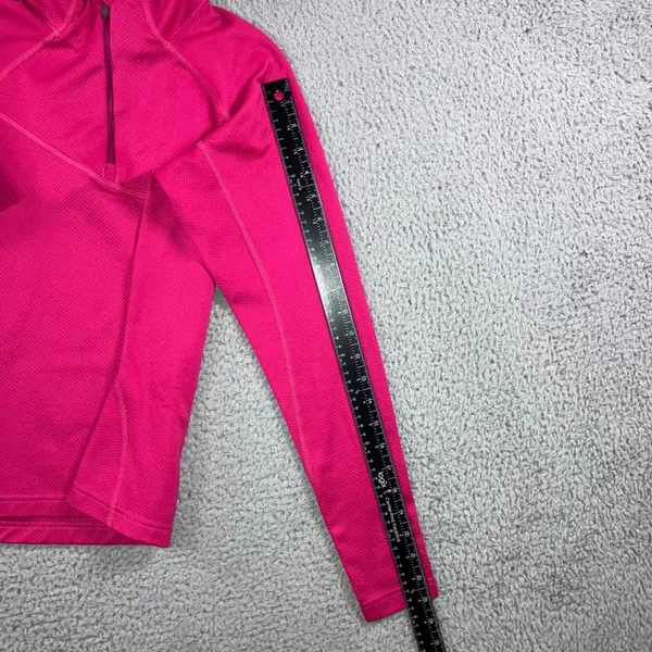 Salomon Quarter Zip‎ Women Small Pink Long Sleeve Athletic Pullover Outdoor - Image 4
