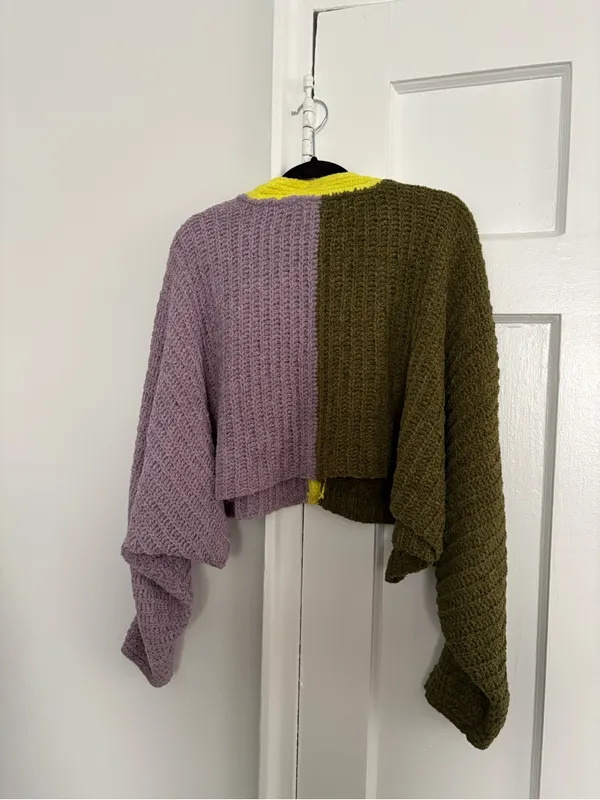 🦇 Batwing Cropped Cardigan 🦇 - Image 5