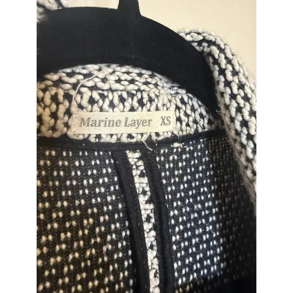 Marine Layer Birdseye Knit Cardigan Sweater Women’s Size XS - Image 5