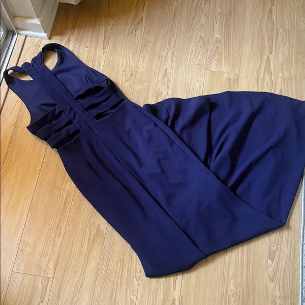 Lulu's Deep Indigo Strappy Dress - Image 4