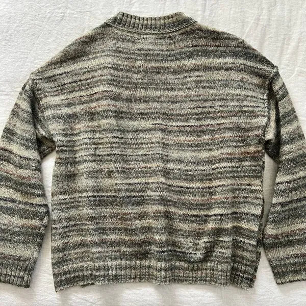 Cleo + Wolf Wool Sweater Green - Image 3
