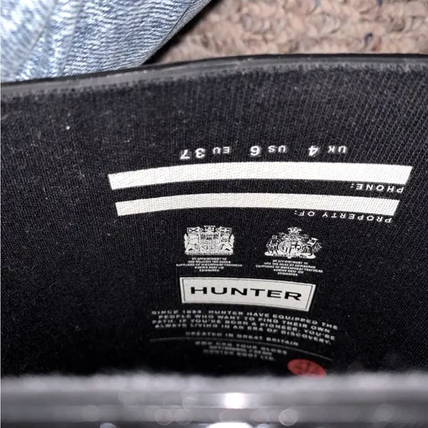 Hunter rain boots - Image 2