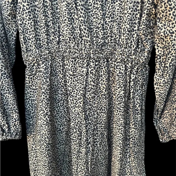 A New Day New women’s leopard print Long Sleeve Dress xs - Image 9