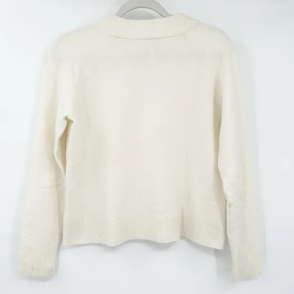 Athleta Womens Hawthorn Extra Fine Merino Wool Blend Crewneck Sweater XS Dove‎ - Image 5