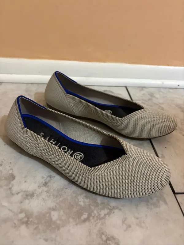 Rothy’s The Daily Flats in Retired Flax Birdseye - Image 3