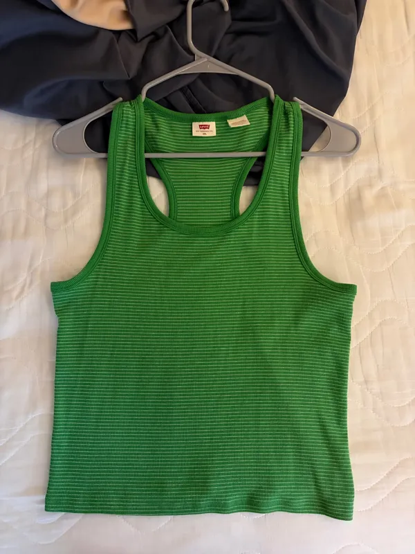 Levi’s Light Green Tank Top  - Image 2