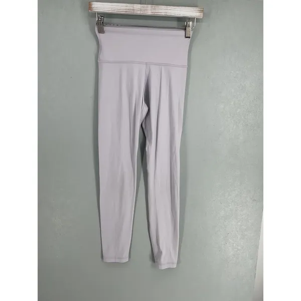 Aritzia Tna Womens Leggings Golden High Waisted Lavender Purple 4 - Image 3
