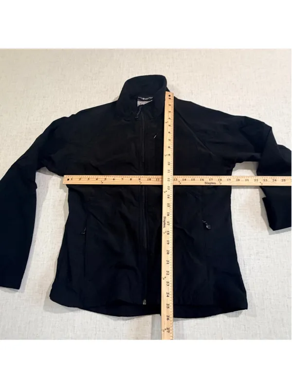 Black Diamond Women’s L Black Full Zip Soft Shell Outdoor Jacket - Image 2