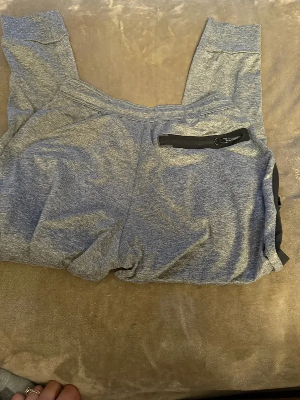 Grey American Eagle joggers - Image 2
