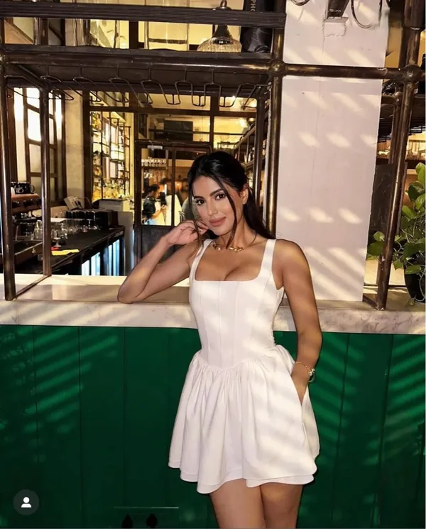 Zara dress mini corset inspired ruffled balloon bodycon summer cocktail wedding - Image 6