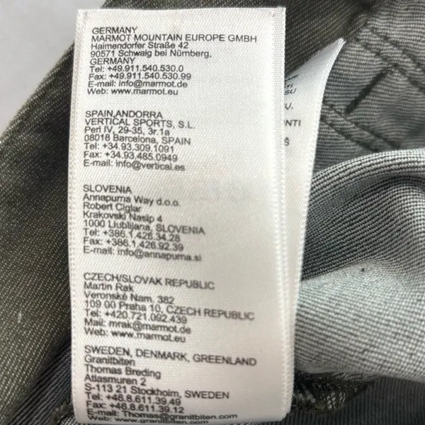 Marmot For Life Womens Olive Green Utility Slim Straight Pants Size‎ 10 - Image 10