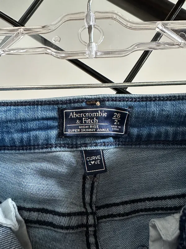 Abercrombie Curve Love Super Skinny Ankle Jeans - Image 7