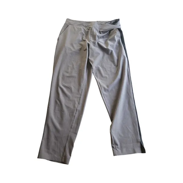 Athleta Brooklyn Plaid Ankle Pants Size: 12 - Image 2