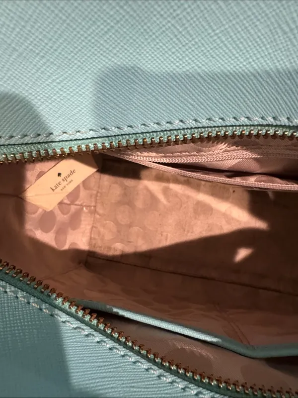 kate spade Light Blue Structured Mini Tote - Image 4
