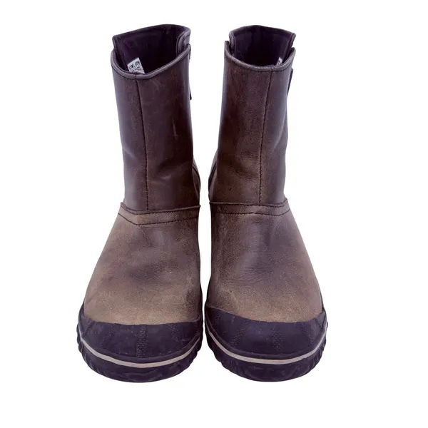 Sorel Women's Green Slimboot Shortie Leather Boots Size 9.5 - Image 3