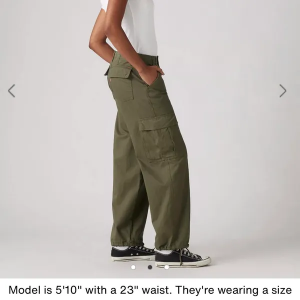 Levi’s Cargo Pants Green - Image 5