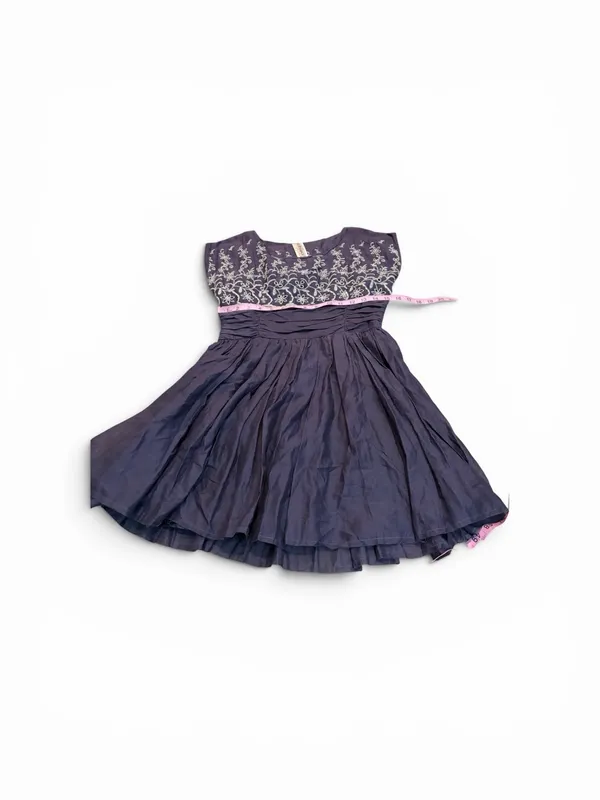 FREE PEOPLE shirred floral embroidered eyelet dress - Image 2
