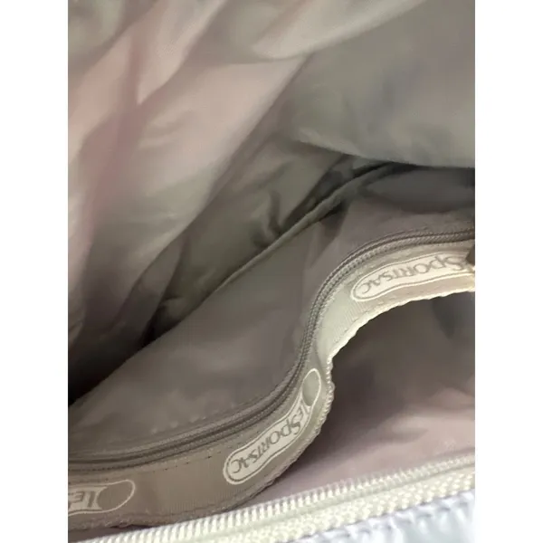 Nwt Lesportsac small cleo hyacinth shimmer crossbody bag - Image 5
