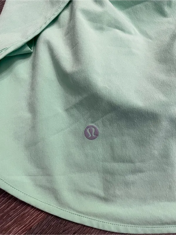 lululemon athletica Hotty Hot High-Rise Skirt Green Athletic Skort Size 4 - Image 8