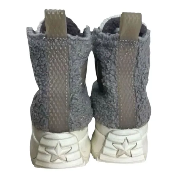 Converse Run Star Grey Hike Hi Platform M8/W9.5 172202C Sherpa Vapor Boot Shoes - Image 6