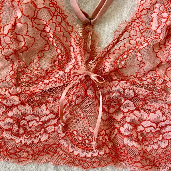 Free People Lace Racerback Bralette - Image 5