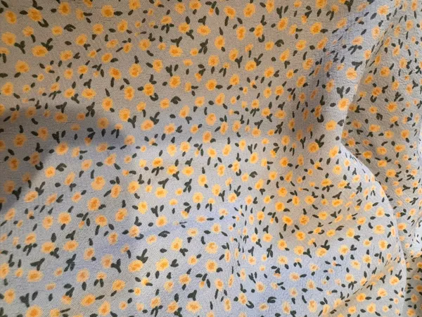 RARE Brandy Melville Blue Yellow Ditsy Floral Dress Slip Dress Tie Back S M - Image 3