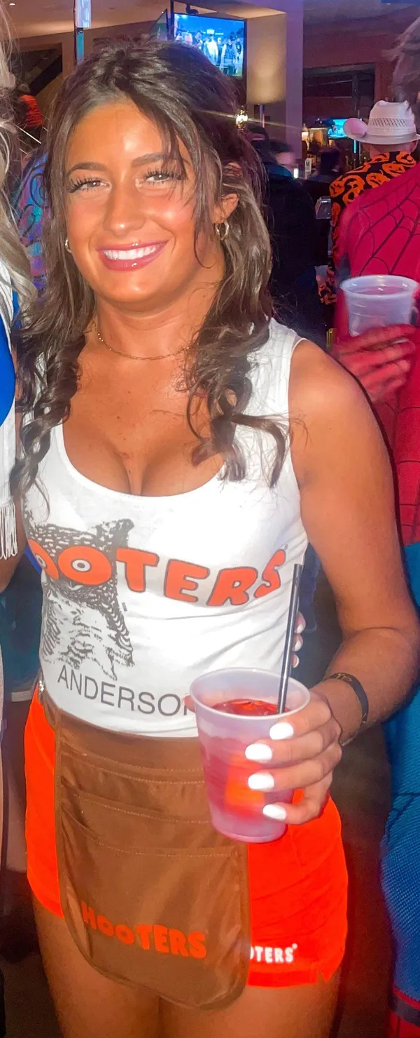 Hooters Outfit Brown Size XS - Image 3
