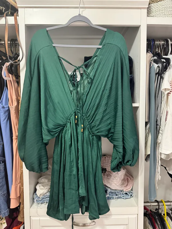 Free People Green Dress - Image 2