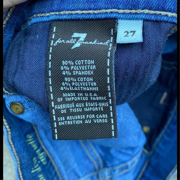 7 For All Mankind Slim‎ Cigarette Jeans - Image 2