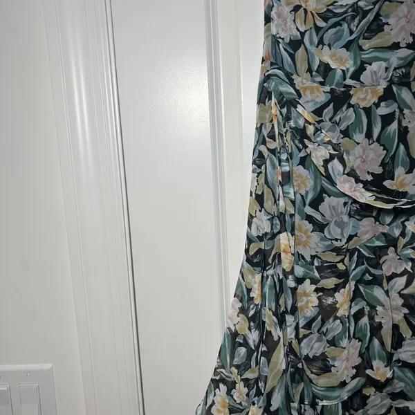 NWT Petal and Pup Amren Floral One-Shoulder Tiered Asymmetric Dress women's 2 - Image 4